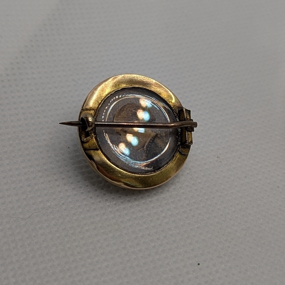 ✨ Antique 15ct Gold Victorian Blue Enamel & Pearl Star Brooch ✨ - Picture 3 of 8